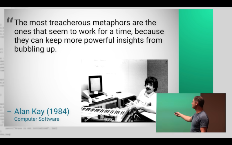 Alan's paradoxical quote